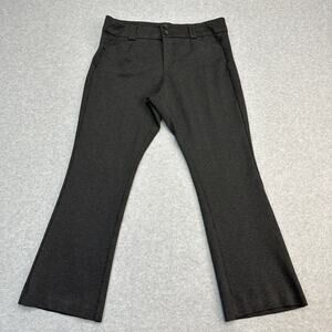 Studio by Torrid Trouser Slim Boot Pants SZ 16R Dark Charcoal Heather Ponte Knit